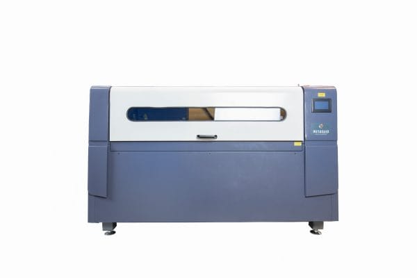 Przód wycinarki laserowej MQ1390C High-Power CO2 Combi z metalowego drewna