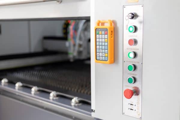 Panel sterowania Metalowa laserowa wycinarka MetaQuip FC1390