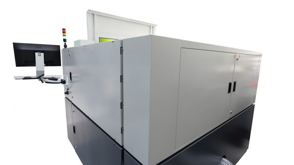 Tył metalowej wycinarki laserowej MetaQuip FC1390