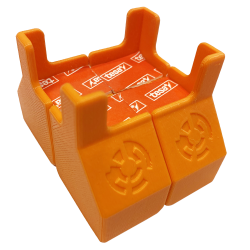 Stopki łóżka o strukturze plastra miodu do lasera CO2