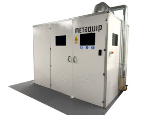 Laserowo bezpieczna cela spawalnicza do spawania laserowego